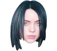 STAR CUTOUTS Masque en carton - Artiste Chanteuse Billie Eilish Multicolors G