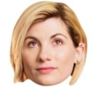 STAR CUTOUTS Masque en carton DOCTOR WHO masque Jodie Whittaker (13e docteur) Multicolors