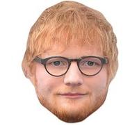 STAR CUTOUTS CM243 Ed Sheeran Masque en carton - Superbe sujet de conversation - Si réaliste