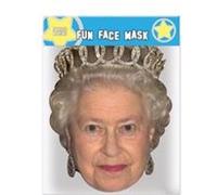 STAR CUTOUTS Masque en carton - Famille Royale Reine Elisabeth Multicolors