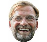 STAR CUTOUTS Masque en carton - Football Entraineur Jurgen Klopp Multicolors