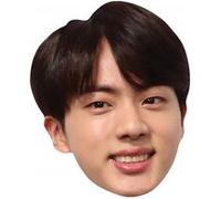 STAR CUTOUTS Masque en carton - Groupe de Musique KPOP BTS JIN Kim Seok-jin Multicolors