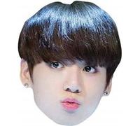 STAR CUTOUTS Masque en carton - Groupe de Musique KPOP BTS JUNGKOOK Jeon Jung-kook Multicolors G