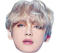 STAR CUTOUTS Masque en carton - Groupe de Musique KPOP BTS V Kim Tae-hyung Multicolors G