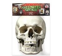 STAR CUTOUTS Masque en carton - Halloween Crâne Multicolors G