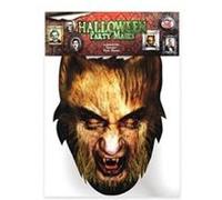 STAR CUTOUTS Masque en carton - Halloween Loup-Garou Multicolors