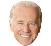 Star Cutouts Ltd SM356 Joe Biden Masque en carton amusant pour fêtes, fans et événements Multicolore