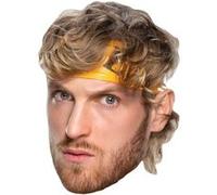 STAR CUTOUTS Masque en carton - Logan Paul - Catch WWE Multicolors