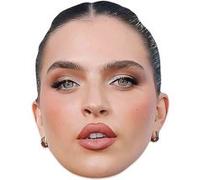 STAR CUTOUTS Masque en carton - Mae Muller - Chanteuse Britannique - Taille A4 Multicolors