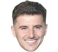 STAR CUTOUTS Masque en carton - Mason Mount - Joueur de Football Anglais Multicolors