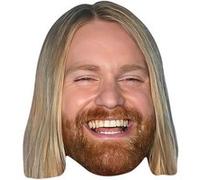 STAR CUTOUTS Masque en carton - Sam Ryder - Chanteur Britannique - Taille A4 Multicolors