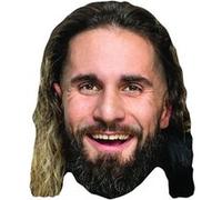 STAR CUTOUTS Masque en carton - Seth Rollins - Catcheur - Taille A4 Multicolors