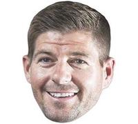 STAR CUTOUTS Masque en carton - Sportif Entraineur et Ancien Footballeur Steven Gerrard Multicolors