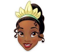 Star Cutouts Ltd SM337 Masque Tiana amusant pour enfants, pour les anniversaires, les fans et les fêtes de princesse Disney Multicolore