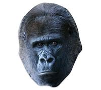STAR CUTOUTS Masque Gorilla SM450 en carton - Superbe sujet de conversation - Si réaliste