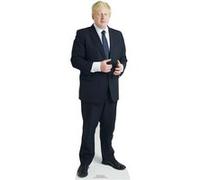 STAR CUTOUTS Mini Figurine en carton Boris Johnson Premier Ministre Britannique 89cm Multicolors