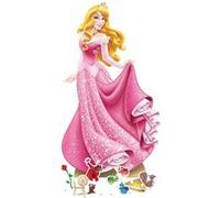 STAR CUTOUTS Pack décoration figurine en carton Disney Princesse Aurore Hauteur 134CM Bleu G
