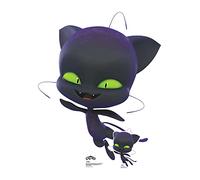 Star Cutouts Plagg Kwami Star SC4205 Mini Carton découpé Hauteur 93 cm Miraculous : Tales of Ladybug & Cat Noir