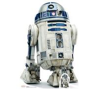 STAR CUTOUTS SC1077 Figurine en carton Droïde R2D2 Star Wars Episode VIII H 97 CM Blanc G