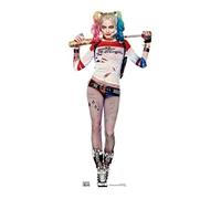 Figurine en carton Harley Quinn avec batte de baseball Haut 170 cm