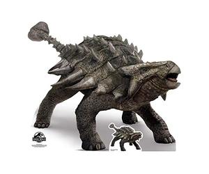 STAR CUTOUTS SC1283 Jurassic World Ankylosaure Dinosaure et collectionneur 103 cm, Uni, multicolore