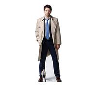 Star Cutouts SC1351 Castiel (Supernatural) Misha Collins Découpe en carton Taille réelle 184 cm de haut 63 cm de large Multicolore