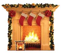 Star Cutouts SC1458 Décoration de Noël Festive en Carton 1 Dimension pour la décoration de Noël avec vitrine de Magasin, fête de Bureau et Maison Multicolore Hauteur 101 cm