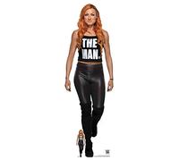Star Cutouts SC1520 WWE Becky Lynch The Man Ultimate Edition WWE Figurines Décorations de fête en Carton Grandeur Nature Hauteur 169 cm Largeur 53 cm