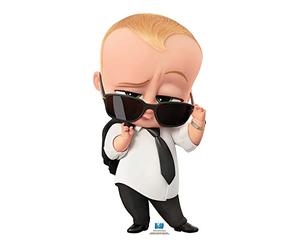 Star Cutouts SC4035 Theodore Lindsey Ted Templeton Jr. Official Boss Baby Family Business Silhouette en Carton Bleu Taille S
