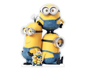 Star Cutouts SC4123 Kevin Bob et Stuart Minions Jouets en Carton découpés, décoration de Chambre et d'anniversaire