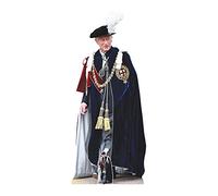 Star Cutouts SC4385 Décoration de couronnement King Charles III en Carton découpé - Qualité d'impression Professionnelle - avec découpe de couronnement Mini King Charles