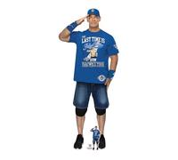 Star Cutouts SC4552 John Cena Farewell Tour Chemise Bleue en Carton découpé Hauteur 186 cm - Idéal pour Les Fans de la WWE, Cadeaux et décorations de fête WWE