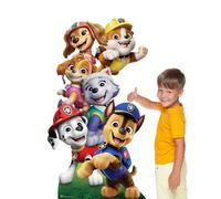 Star Cutouts SC4602 Paw Patrol Group Shot Carton découpé Hauteur 164 cm - Idéal pour Le thème de la Pat' Patrouille, fêtes, Anniversaires et Fans, décorations de Chambre et événements