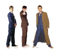 Star Cutouts SC4643 Dixième Doctor Who David Tennant Étagère en Carton découpé Hauteur 31 cm - Idéal pour Les Fans et Cadeaux