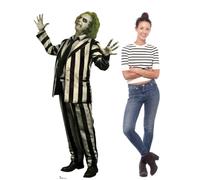 Star Cutouts SC4667 Beetlejuice Michael Keaton Beetlejuice Beetlejuice Découpe en Carton Hauteur 178 cm
