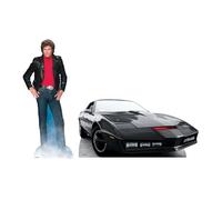 Star Cutouts SC4726 Knight Rider and KITT Lot d'étagères en Carton découpé Hauteur 30 cm