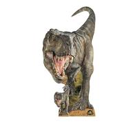 Star Cutouts SC4858 Tyrannosaure Rex Dinosaure Jurassic World Rebirth Découpe en Carton Hauteur 185 cm Produit Officiel Décoration de fête d'anniversaire
