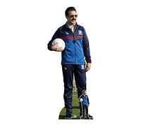 STAR CUTOUTS Silhouette en Carton Grandeur Nature de Ted Lasso Jason Sudeikis avec Ballon de Football