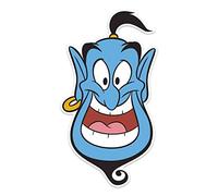 STAR CUTOUTS SM328 Genie Masque amusant pour enfants pour anniversaires, fans et fêtes d'Aladdin Talking Point, multicolore, 25 x 5 x 25 cm