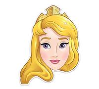 STAR CUTOUTS SM334 Aurora Masque facial amusant pour enfants La Belle au bois dormant pour anniversaires, fans et fêtes de princesses Disney Talking Point, uni, multicolore, régulier