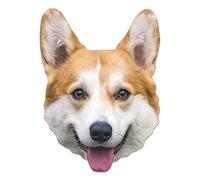 STAR CUTOUTS SM419 Corgi Masque Unique Queen Britsh Royals, Taille Unique