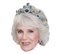STAR CUTOUTS SM438 Camilla Queen Consort Masque Couronne
