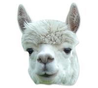 STAR CUTOUTS SM449 Masque d'alpaga en carton - Amazing Talking Point - So Realistic
