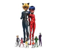 Star Cutouts SP016 Miraculous Party Pack Carton découpé Hauteur 135 cm Miraculous : Tales of Ladybug & Cat Noir