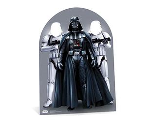 Star Cutouts- Star Wars SC844 Support Photo Dark Vador et Stormtrooper pour Enfant, Uni, STSC844, Stand in, Lifesize