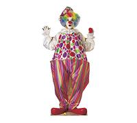 Star Cutouts STSC211 Figurine Géante Carton Clown, Taille Unique