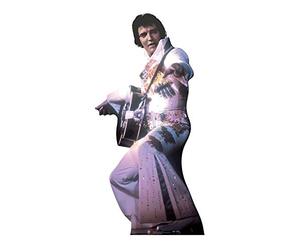 Star Cutouts - Stsc231 - Figurine Géante - Elvis Presley - Costume Blanc 155 Cm