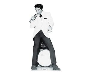 Star Cutouts - Stsc239 - Figurine Géante - Elvis Presley - Veste Blanche 179 Cm