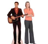 Star Cutouts - Stsc241 - Figurine Géante - Elvis Presley - Chemise Rouge 180 Cm