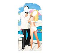 Star Cutouts - Stsc358 - Figurine Géante Passe-Tête en - Agent Secret 193 Cm